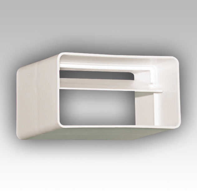 Соединитель-муфта с обратным клапаном ERA 511СКПО 110х55 мм пластиковый