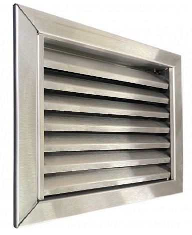 Решетка из нержавеющей стали для вентиляции РЭД-Нст-НС-AISI304.